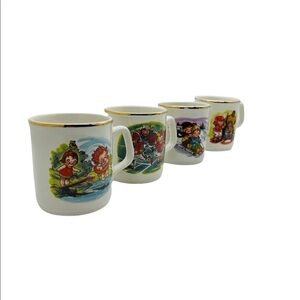 THE CAMPBELL SOUP COMPANY “KIDS AT PLAY” MUG SERIES 1 LIMITED EDITION-SET OF 4